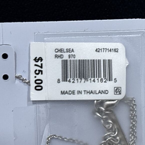 Kendra Scott Chelsea Pendant Necklace Iridescent Drusy NEW - Picture 8 of 8